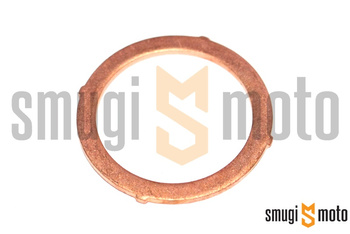 Uszczelka wydechu, miedziana, Piaggio Medley, Vespa GTS 125 - 150 IGET '16-