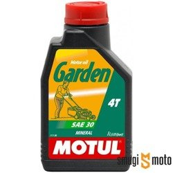 Olej silnikowy MOTUL Garden 4T SAE 30 1l CD; SG do kosiarek i innych urządzeń ogrodowych