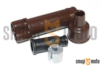 Trójnik / rozgałęźnik / łącznik linki gazu (nowy typ) Domino, Aprilia / Gilera / Piaggio