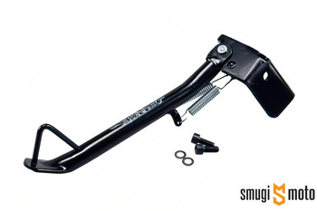 Nóżka boczna Buzzetti, czarna, lewa strona, Vespa ET2 / ET4 / LX / S 50-150