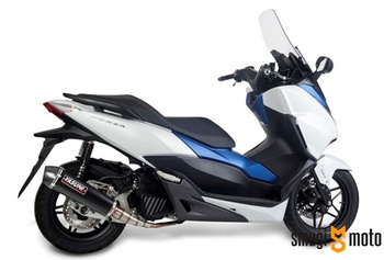 Wydech Yasuni 4 Maxiscooter Black Carbon, Honda Forza 125 -19 (E)