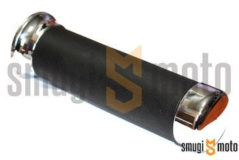 Manetka, chromowana, prawa / lewa, Vespa PX 125-200 '79- (1 szt.)