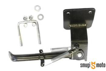 Nóżka / stopka boczna IGM, czarna, lewa strona, MBK Ovetto / Yamaha Neos 07/2007-