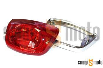 Lampa tylna, czerwony klosz, Vespa LX 50-150 / LXV 50-125 (E)