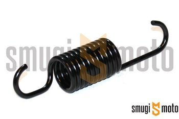 Sprężyna nóżki / stopki centralnej (duża), Piaggio / Gilera 125-200: X Evo, X7, X8, X9, Fly, Liberty, Free, Skipper, Beverly, MP3, LX, Vespa, Typhoon, Runner
