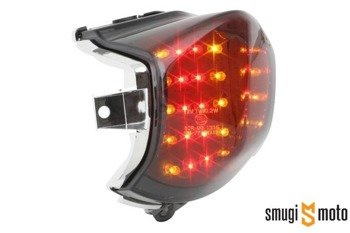 Lampa STR8 LED Black Line z kierunkowskazami, Aprilia SR 50 R / Factory (E)