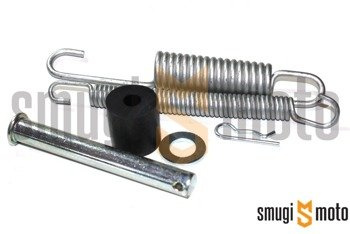 Zestaw montażowy nóżki centralnej, Minarelli leżące (sprężyny, tulejki itd.)