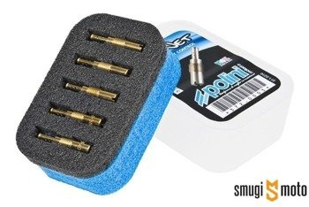 Dysze wolnych obrotów do Keihin PWK (Stage6 / Tec / Motoforce), zestaw 5szt (30-40)