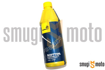 Olej do Scottoilera (do smarowania łańcucha), niebieski, od 0° do 30° (różne pojemności)
