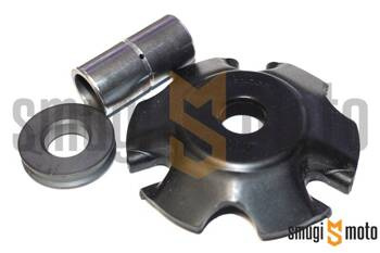 Talerz i tuleja wariatora Malossi MHR Overrange (16x22x45mm), Minarelli (do wału M5315973, M5317827) na gładki wał 16mm