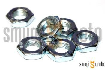 Nakrętka M10x1,00 niska (np. dzwon sprzęgła Minarelli), na klucz 17mm