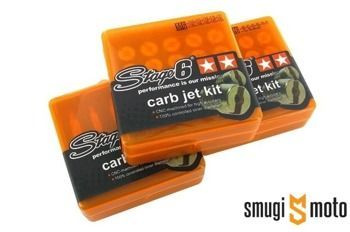 Dysze główne Dellorto 6mm, zestaw 10szt (różne rozmiary)