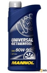 Olej przekładniowy Mannol 80W90 GL4, 1 litr
