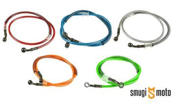 Przewód hamulcowy w stalowym oplocie Racing Force V2, 100cm (różne kolory)